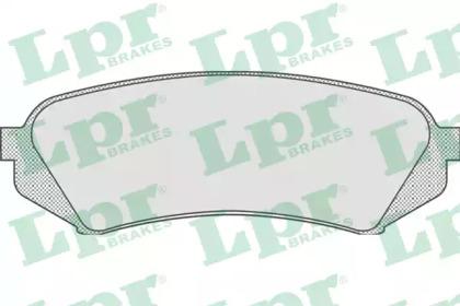 LPR 05P835 Колодки гальмівні