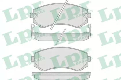 LPR 05P856 Колодки гальмівні