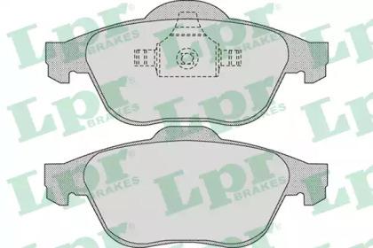 LPR 05P898 Колодки гальмівні LPR 05P898 Колодки гальмівні