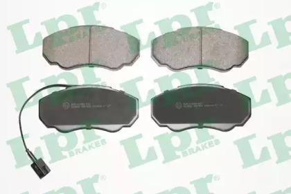 LPR 05P966 Колодки тормозные LPR 05P966 Колодки тормозные