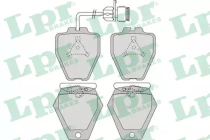LPR 05P981 Колодки тормозные