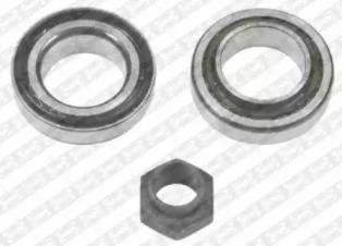 SNR R152.36 Підшипник маточини колеса
