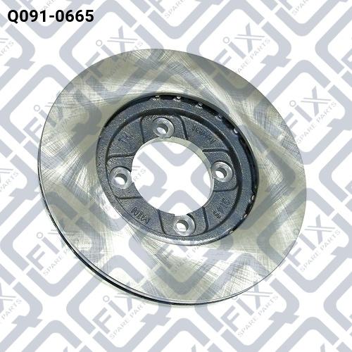 Q-FIX Q091-0665 Диск гальмівний Q-FIX Q091-0665 Диск гальмівний