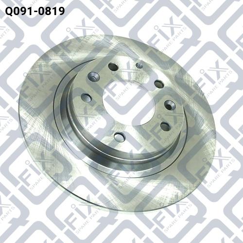 Q-FIX Q091-0819 Диск гальмівний Q-FIX Q091-0819 Диск гальмівний