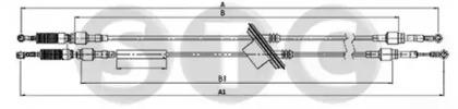 STC T481161 Трос кпп