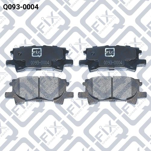 Q-FIX Q093-0004 Колодки гальмівні