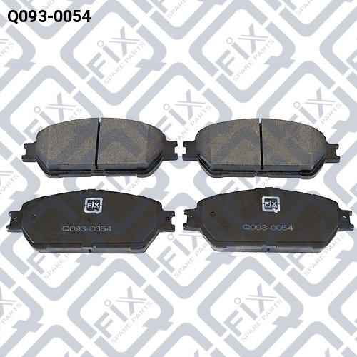 Q-FIX Q093-0054 Колодки гальмівні Q-FIX Q093-0054 Колодки гальмівні