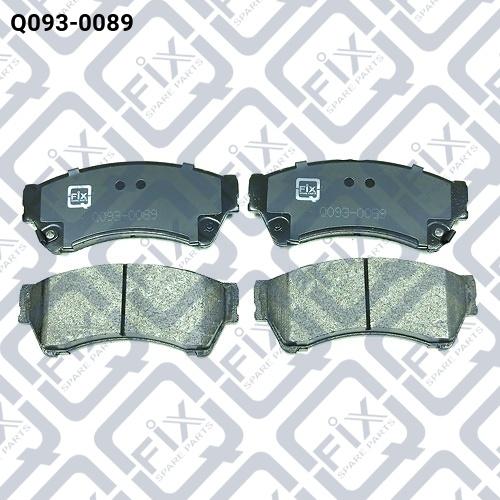 Q-FIX Q093-0089 Колодки гальмівні