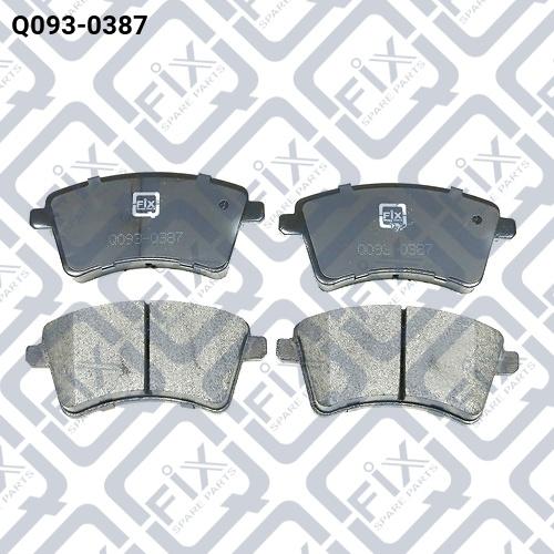 Q-FIX Q093-0387 Brake pads Q-FIX Q093-0387 Brake pads