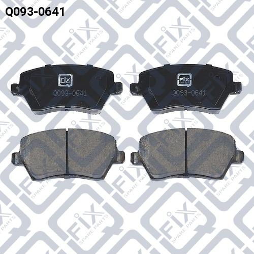 Q-FIX Q093-0641 Колодки гальмівні Q-FIX Q093-0641 Колодки гальмівні