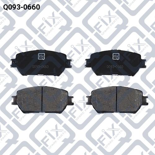 Q-FIX Q093-0660 Колодки тормозные Q-FIX Q093-0660 Колодки тормозные
