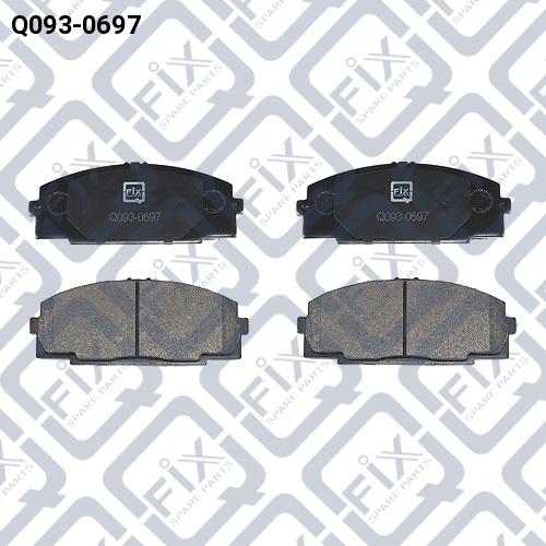 Q-FIX Q093-0697 Колодки гальмівні