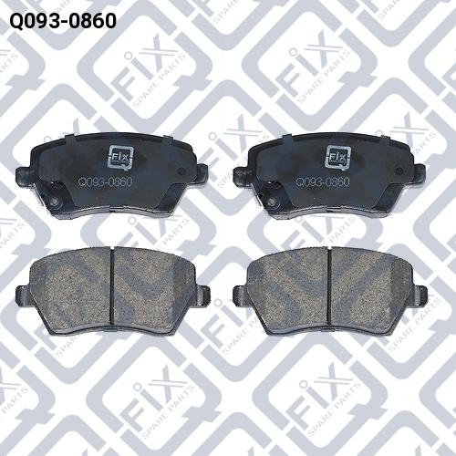 Q-FIX Q093-0860 Колодки гальмівні Q-FIX Q093-0860 Колодки гальмівні