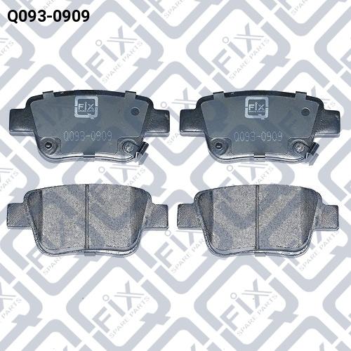 Q-FIX Q0930909 Колодки тормозные Q-FIX Q0930909 Колодки тормозные