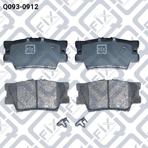 Q-FIX Q093-0912 Brake pads