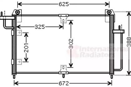 Van Wezel 81005065 Випаровувач кондиціонера Van Wezel 81005065 Випаровувач кондиціонера