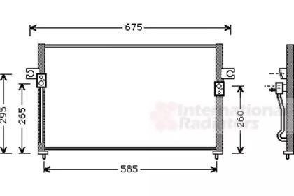 Van Wezel 82005058 Випаровувач кондиціонера