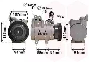 Van Wezel 8200K161 Compressor assy cooler Van Wezel 8200K161 Compressor assy cooler