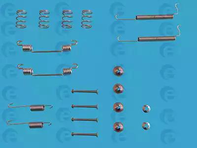 ERT 310009 Комплект монтажный дисковых тормозных колодок ERT 310009 Комплект монтажный дисковых тормозных колодок