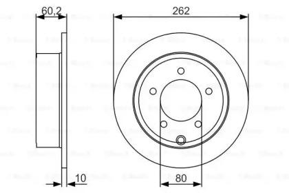 Bosch 0 986 479 A39 Brake disc Bosch 0 986 479 A39 Brake disc