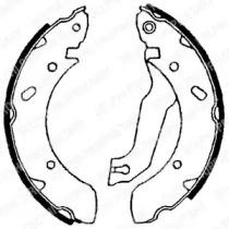 Delphi LS1610 Brake pads Delphi LS1610 Brake pads