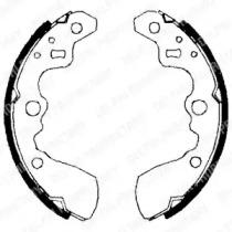 Delphi LS1710 Колодки гальмівні Delphi LS1710 Колодки гальмівні