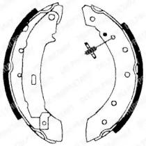 Delphi LS1717 Колодки тормозные