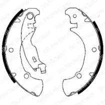 Delphi LS1840 Колодки тормозные Delphi LS1840 Колодки тормозные