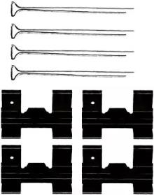 Jurid 792045J Spring set disc brake Jurid 792045J Spring set disc brake