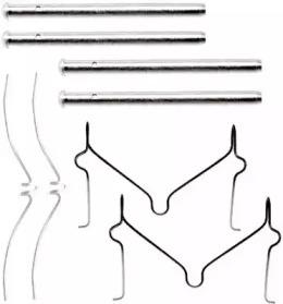 Jurid 792189J Монтажний комплект гальмівних колодок Jurid 792189J Монтажний комплект гальмівних колодок