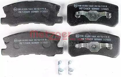 Metzger 1170323 Brake pads Metzger 1170323 Brake pads