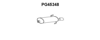 Veneporte PG45348 Глушник вихлопних газів кінцевий