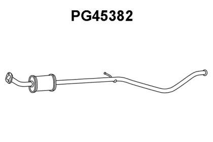 Veneporte PG45382 Muffler assy front Veneporte PG45382 Muffler assy front