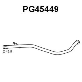 Veneporte PG45449 Muffler assy front