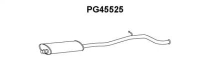 Veneporte PG45525 Muffler assy front Veneporte PG45525 Muffler assy front