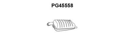 Veneporte PG45558 Глушник вихлопних газів кінцевий Veneporte PG45558 Глушник вихлопних газів кінцевий