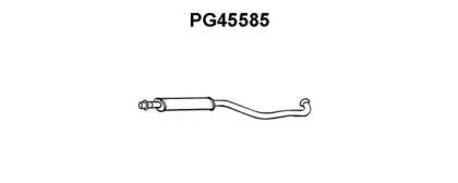 Veneporte PG45585 Muffler assy front