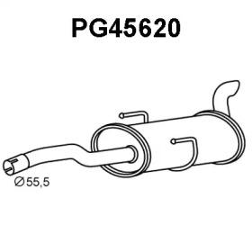 Veneporte PG45620 Глушник вихлопних газів кінцевий Veneporte PG45620 Глушник вихлопних газів кінцевий