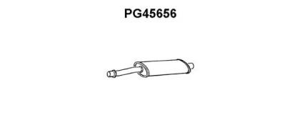 Veneporte PG45656 Muffler assy front