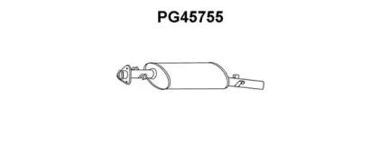 Veneporte PG45755 Muffler assy front Veneporte PG45755 Muffler assy front