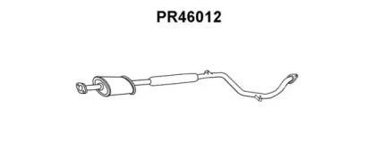 Veneporte PR46012 Muffler assy front Veneporte PR46012 Muffler assy front