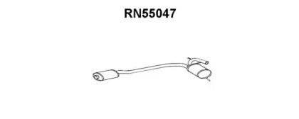 Veneporte RN55047 Середній глушник вихлопних газів