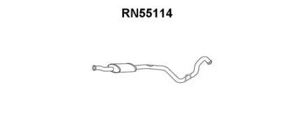 Veneporte RN55114 Muffler assy front Veneporte RN55114 Muffler assy front