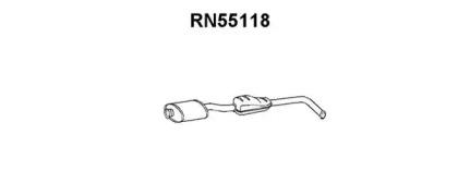Veneporte RN55118 Muffler assy front