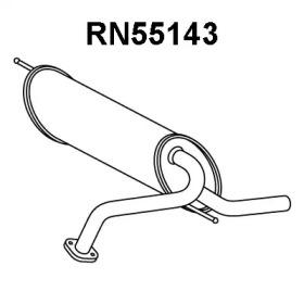 Veneporte RN55143 Schalldaempfer Veneporte RN55143 Schalldaempfer