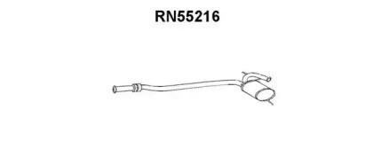 Veneporte RN55216 Muffler assy front
