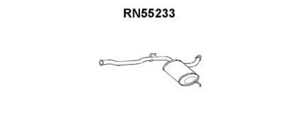 Veneporte RN55233 Середній глушник вихлопних газів Veneporte RN55233 Середній глушник вихлопних газів