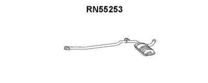 Veneporte RN55253 Muffler assy front Veneporte RN55253 Muffler assy front