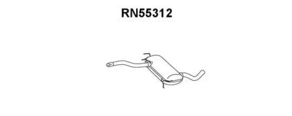 Veneporte RN55312 Muffler assy front Veneporte RN55312 Muffler assy front
