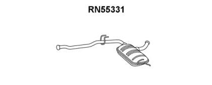 Veneporte RN55331 Muffler assy front Veneporte RN55331 Muffler assy front